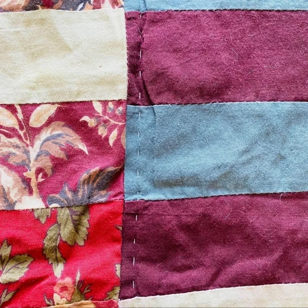Boho bedding -patchwork quilt for hippie bohemian bedroom and home décor.
